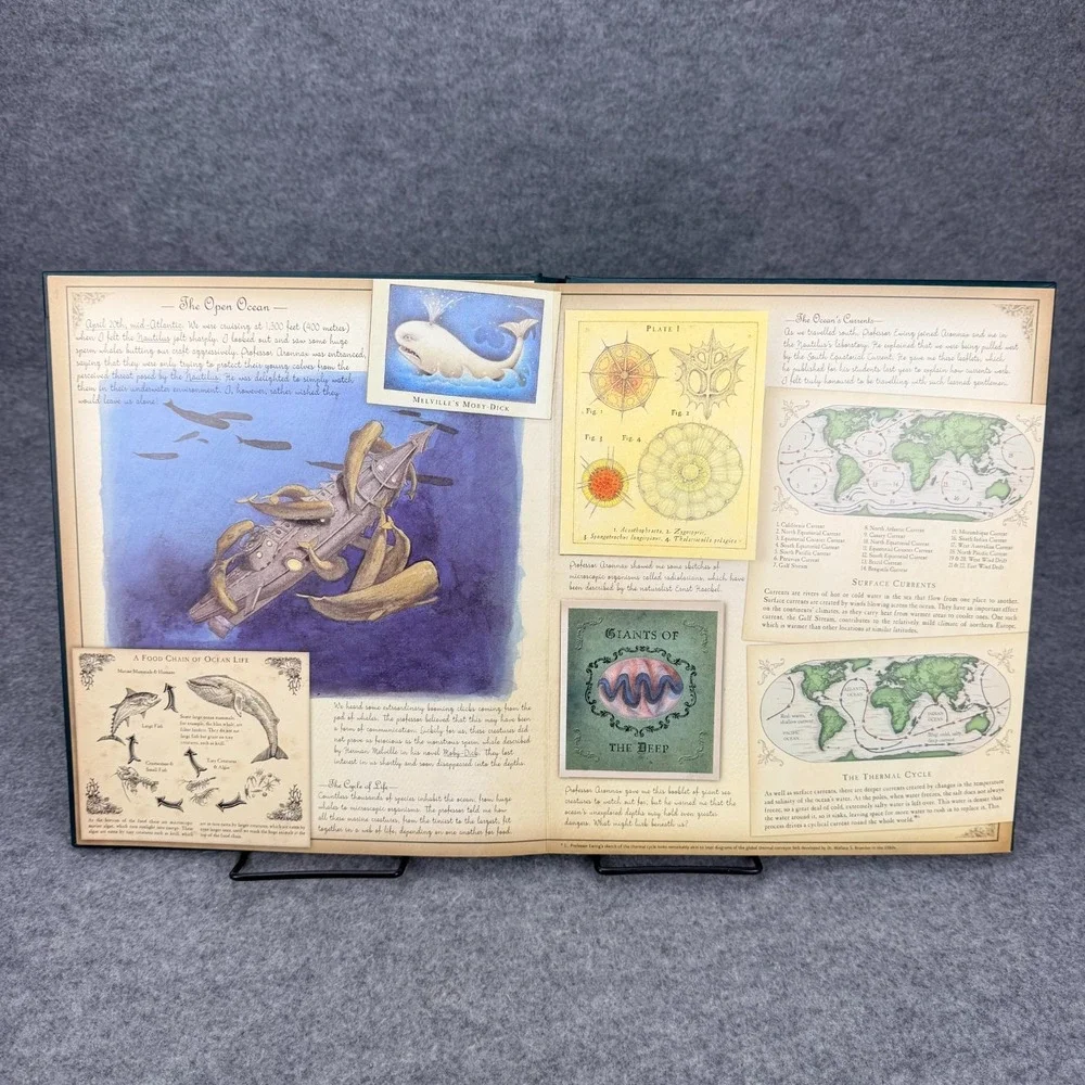 Oceanology Voyage of the Nautilus First US Edition 2009 Hardcover Ologies Book